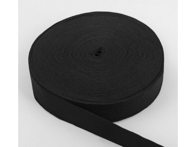 Лента резиновая черная для сидушки дивана