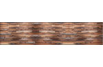 Стеновая панель фотопечать Скала коричневая AL-26